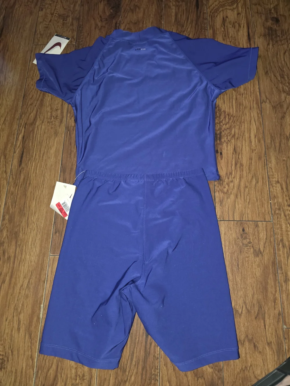 Nike Vintage Purple Athletic Shirt and Shorts Set
